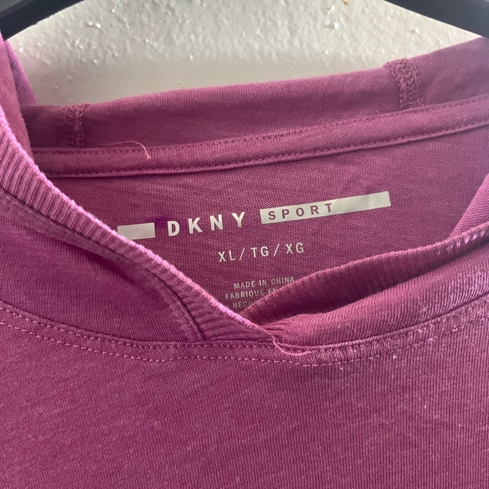 DKNY Women's Long Sleeve Top - Pink - Picture 2 of 2